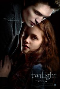 Twilight, starring Robert Pattinson and Kristin Stewart