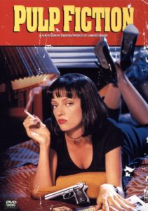'Pulp Fiction' movie DvD cover art